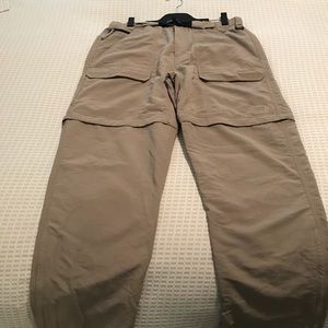 Northface convertible pants